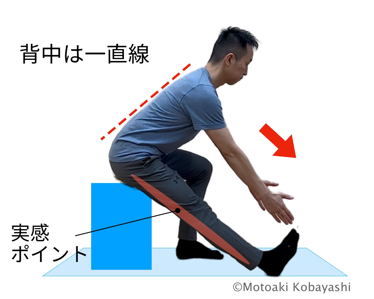 ハムストリングス　ストレッチ